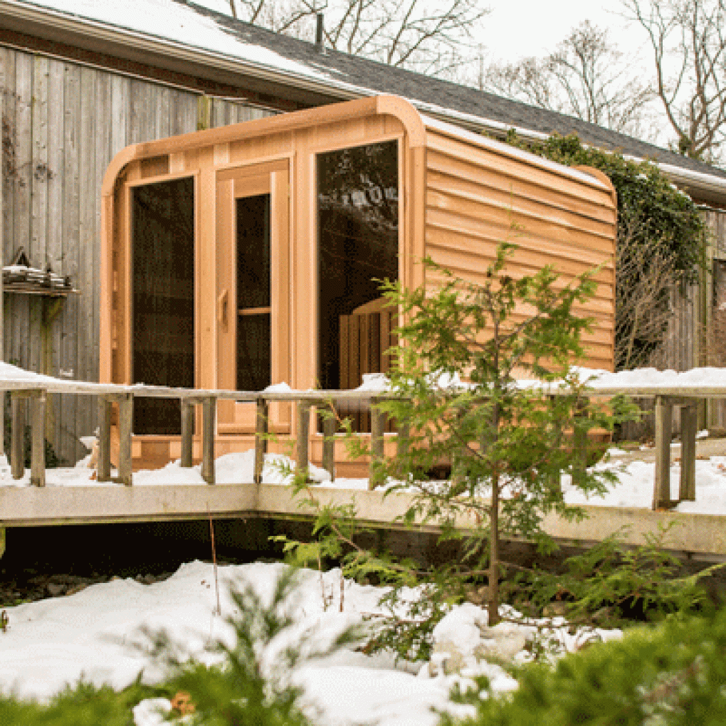 Dundalk Leisure Knotty Cedar Outdoor Luna Sauna - 862LUE