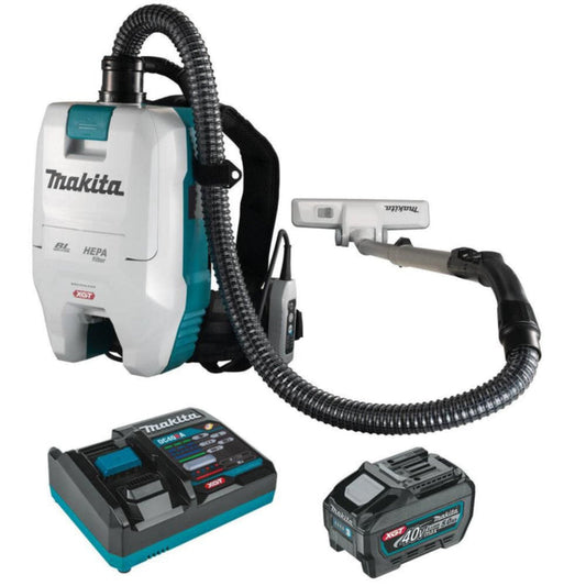 Makita40V MAX XGT️ 2 Quart HEPA Backpack Dry Vacuum Kit - GCV05T1X