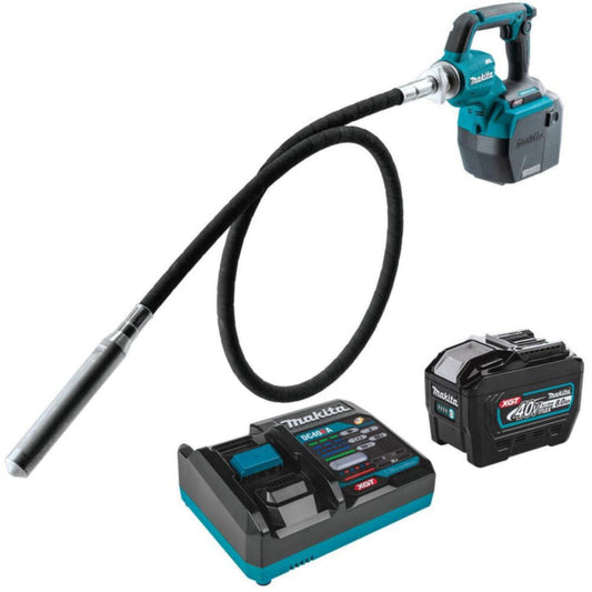 Makita 40V MAX XGT 8ft Concrete Vibrator 8Ah Kit -  GRV02L1