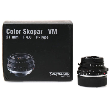 Voigtlander 21mm f4 Color Skopar, Black, Boxed 17154483 - 1531968