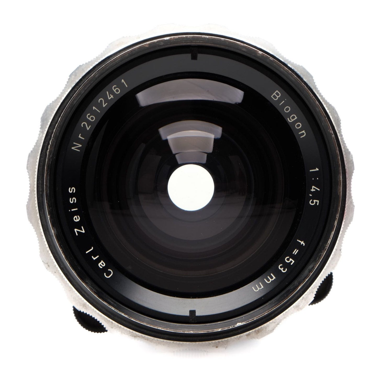 Zeiss 53mm f4.5 Biogon, Coating Marks Rear 2612461 - 1256424
