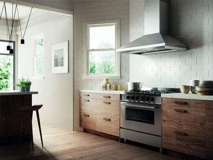 ELICA ELN142S2 LEONE Wall Mount Range Hood 42" wide - 1200CFM in Stainless Steel - ELN142S2