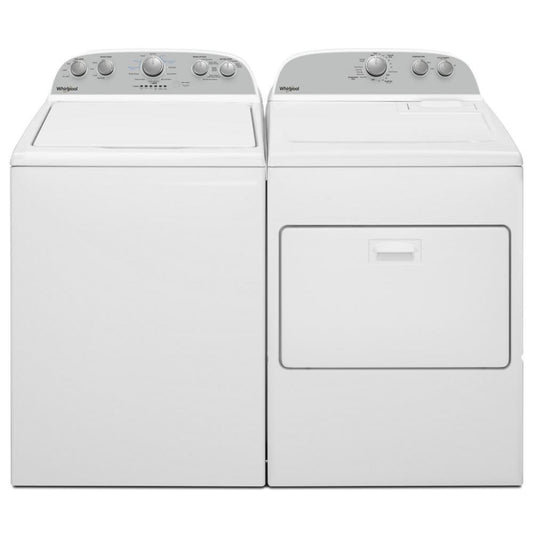 WHIRLPOOL 7.0 cu. ft. Top Load Electric Dryer with AutoDry Drying System White - WED4950HW