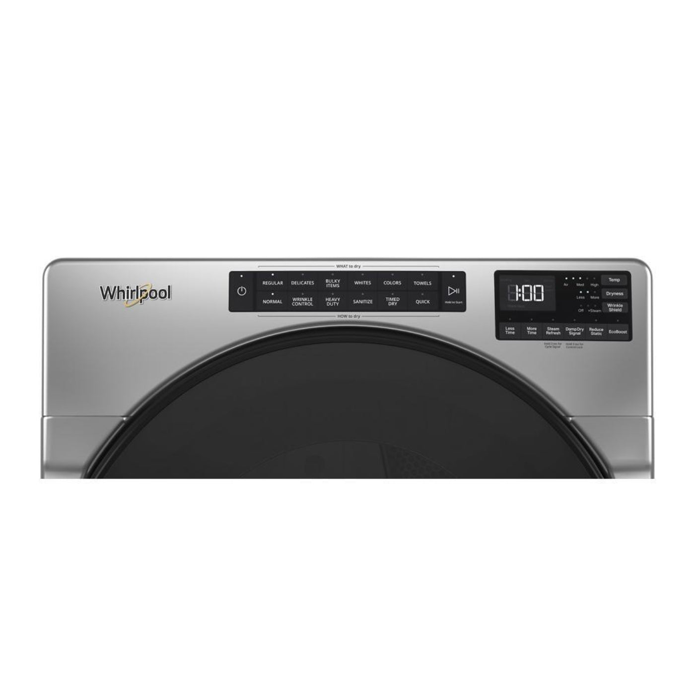 WHIRLPOOL7.4 Cu. Ft. Electric Wrinkle Shield Dryer with Steam - WED6605MC