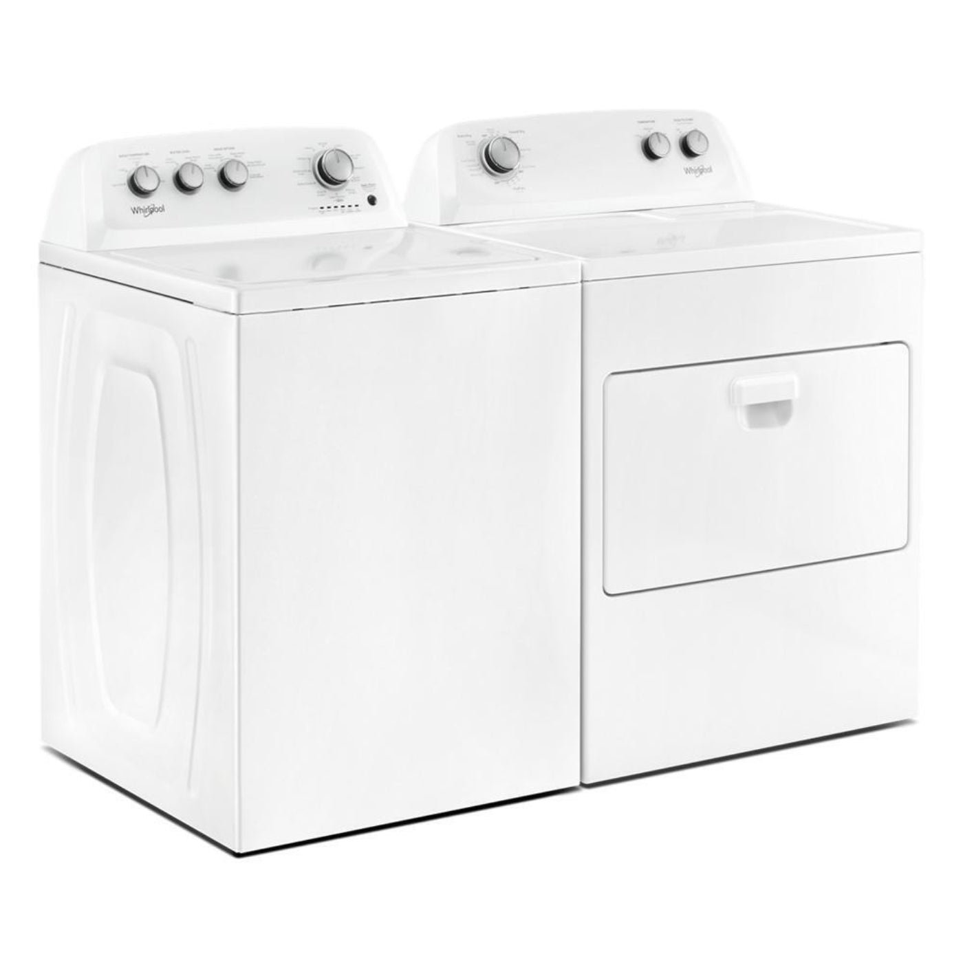 WHIRLPOOL 7.0 cu. ft. Top Load Electric Dryer with AutoDry Drying System White - WED4850HW
