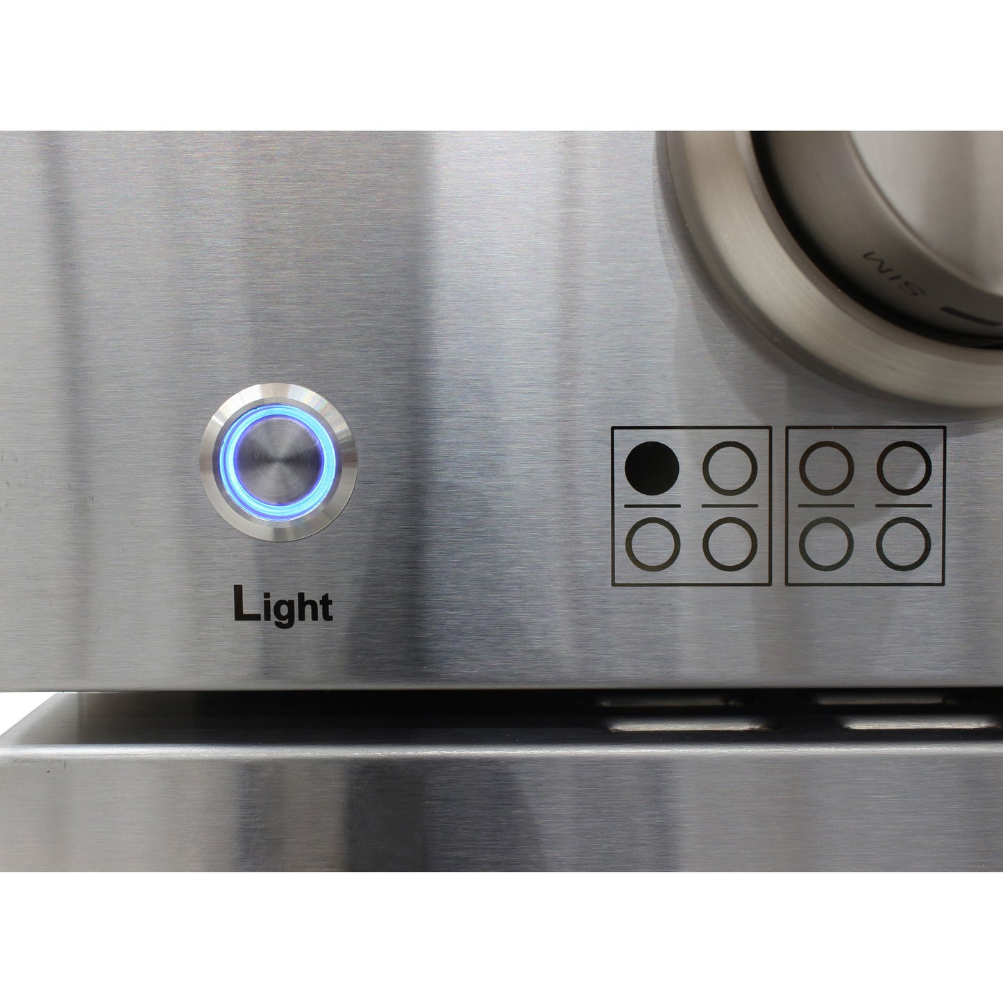 Vinotemp 48" Double Oven Gas Range, in Stainless Steel - BR-48SSGG