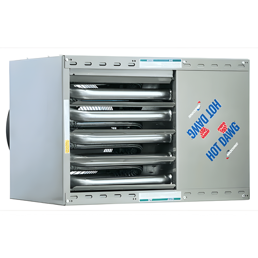 Modine Hot Dawg Garage Heater - 75K BTU/Direct Spark Ignition/NG/Single Stage w/Stainless Steel Heat Exchanger