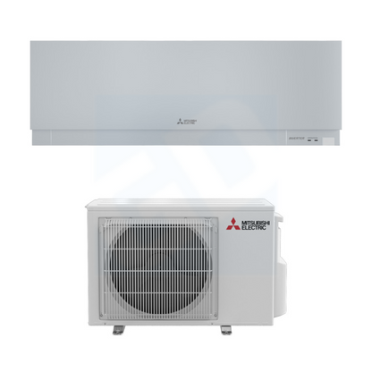 Mitsubishi MSZ-EX12NLS & SUZ-AA12NL 12,000 BTU 21.7 SEER2 Wall Mounted Heat Pump System - R454B - MSZEX12NLS/SUZAA12NL