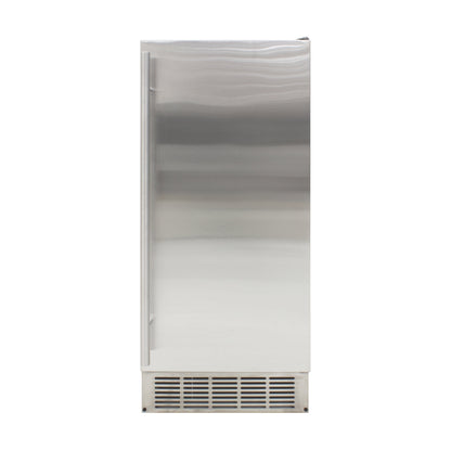 Vinotemp Indoor Undercounter Automatic Ice Maker, in Stainless Steel - BR-15INIM-B