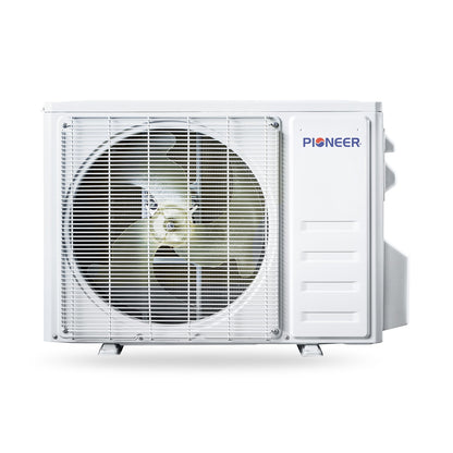 Pioneer Quantum Ultra 12,000 BTU 22 SEER2 230V Ceiling Cassette Ductless Mini-Split Air Conditioner Inverter Heat Pump Full Set - CYT012GLSI24RL