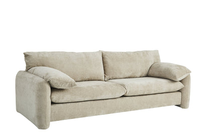 Modway Furniture Whistler Sofa - Contemporary Sand Upholstered Design with Removable Cushions & Pillow Top Arms