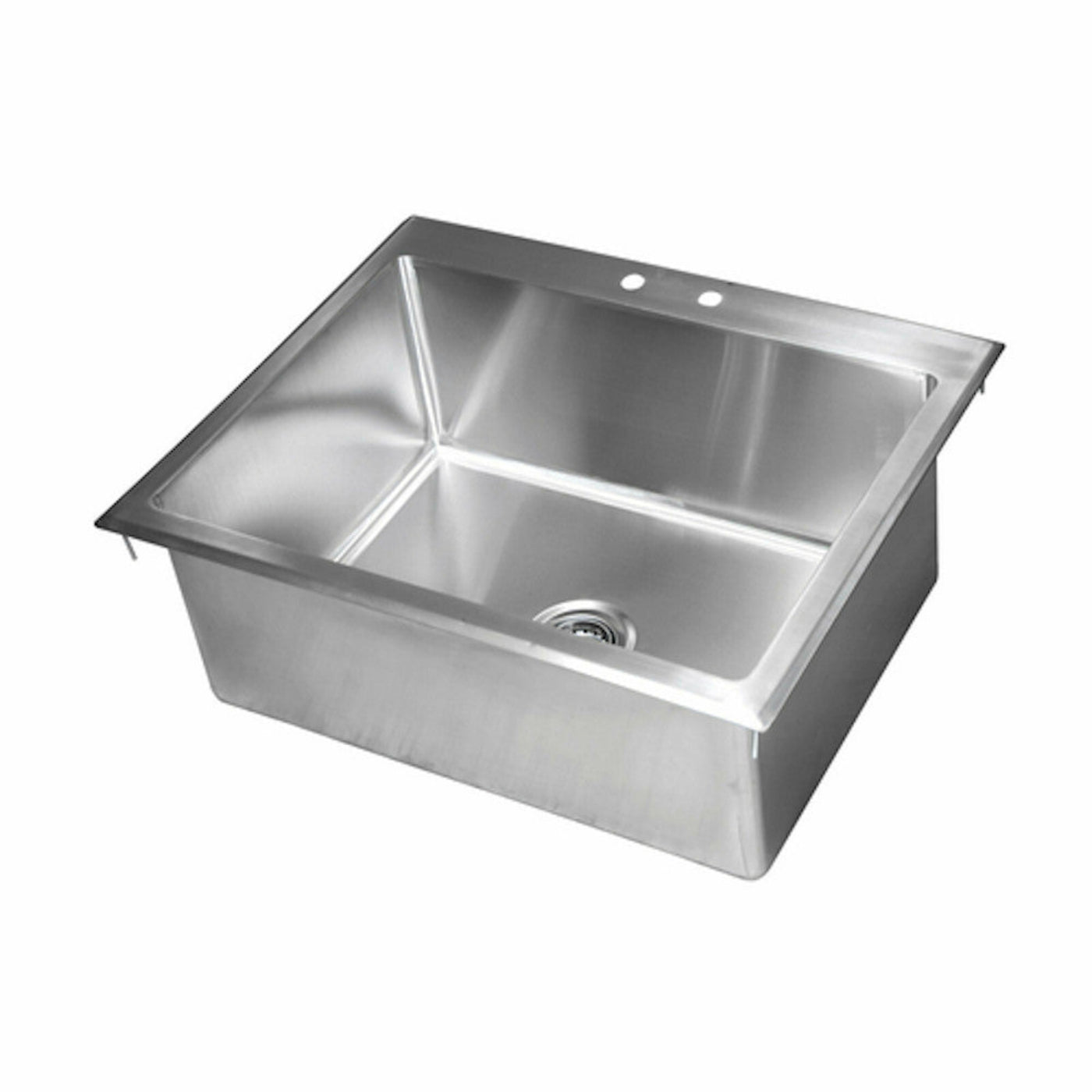 John Boos PB-DISINK282012 One-Compartment 31.63" W x 25.63" D Drop-In Sink - JBPBDISINK282012