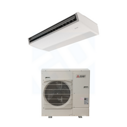 Mitsubishi PCA-AK24NL & PUZ-AH24NL 24,000 BTU 20.2 SEER2 Ceiling Suspended Heat Pum - PCAAK24NLp System - R454B