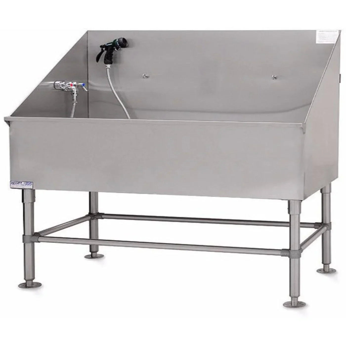 PETLIFT Stainless Steel Classic Dog Grooming Bath Tub 60 - PL-BT-LE58