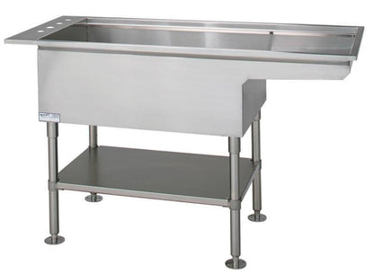 VetLine Bi-Level Multi-Purpose Stainless-Steel Wet Table - TW4L-901-60