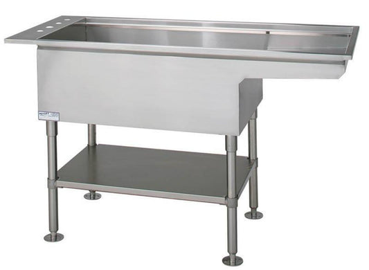 VetLine Bi-Level Multi-Purpose Stainless-Steel Wet Table - TW4L-901-60