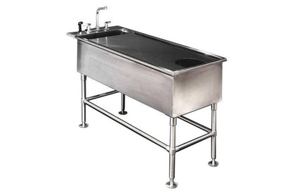 VetLine Standard Multi-Purpose Stainless-Steel Wet Table - TW4L-905-60