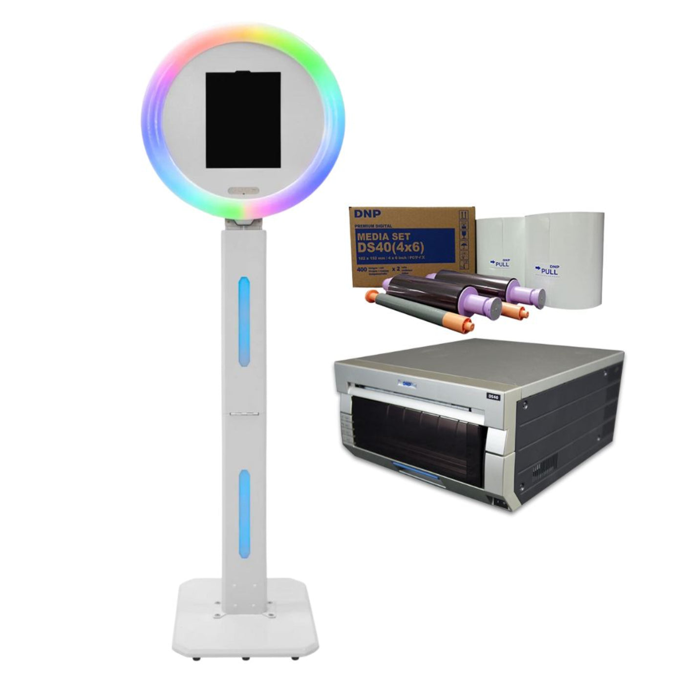 SpinPix360 Lollipop 12.9" iPad Photo Booth Shell and Roamer with Case