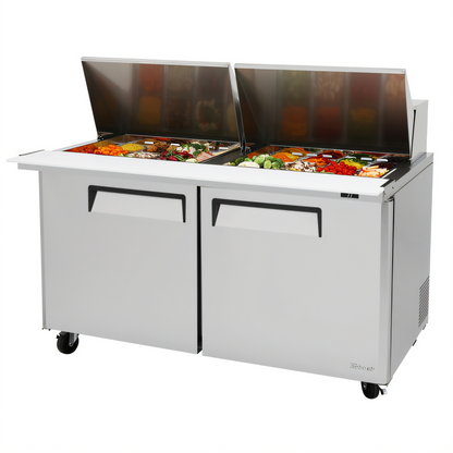 Turbo Air Refrigerated Prep Tables - MST-60-24-N