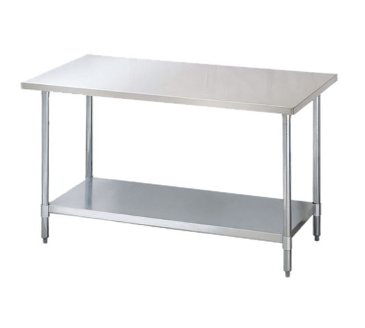 Turbo Air Stainless Steel Prep Tables - TSW-3096S