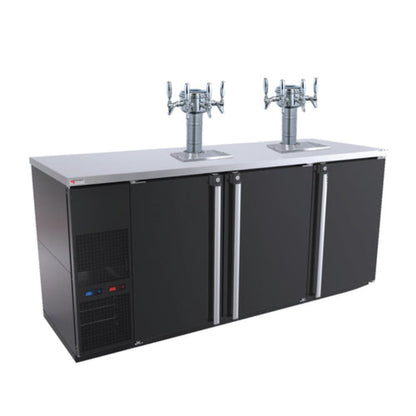 Micro Matic USA  Pro-Line Back Bar Coolers - MBB78BC-E-B