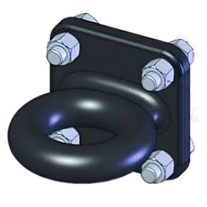 Wallenstein LT Series Heavy Duty 2-1/2" Pintle Hitch - L640