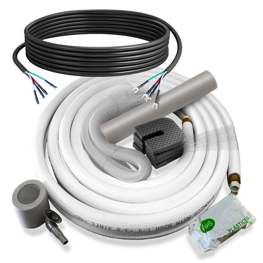 Pioneer Quantum Ultra 12,000 BTU 23 SEER2 115V High-Wall Ductless Energy-Star Mini-Split Air Conditioner Inverter Heat Pump Full Set - WYT012ALSI24RL