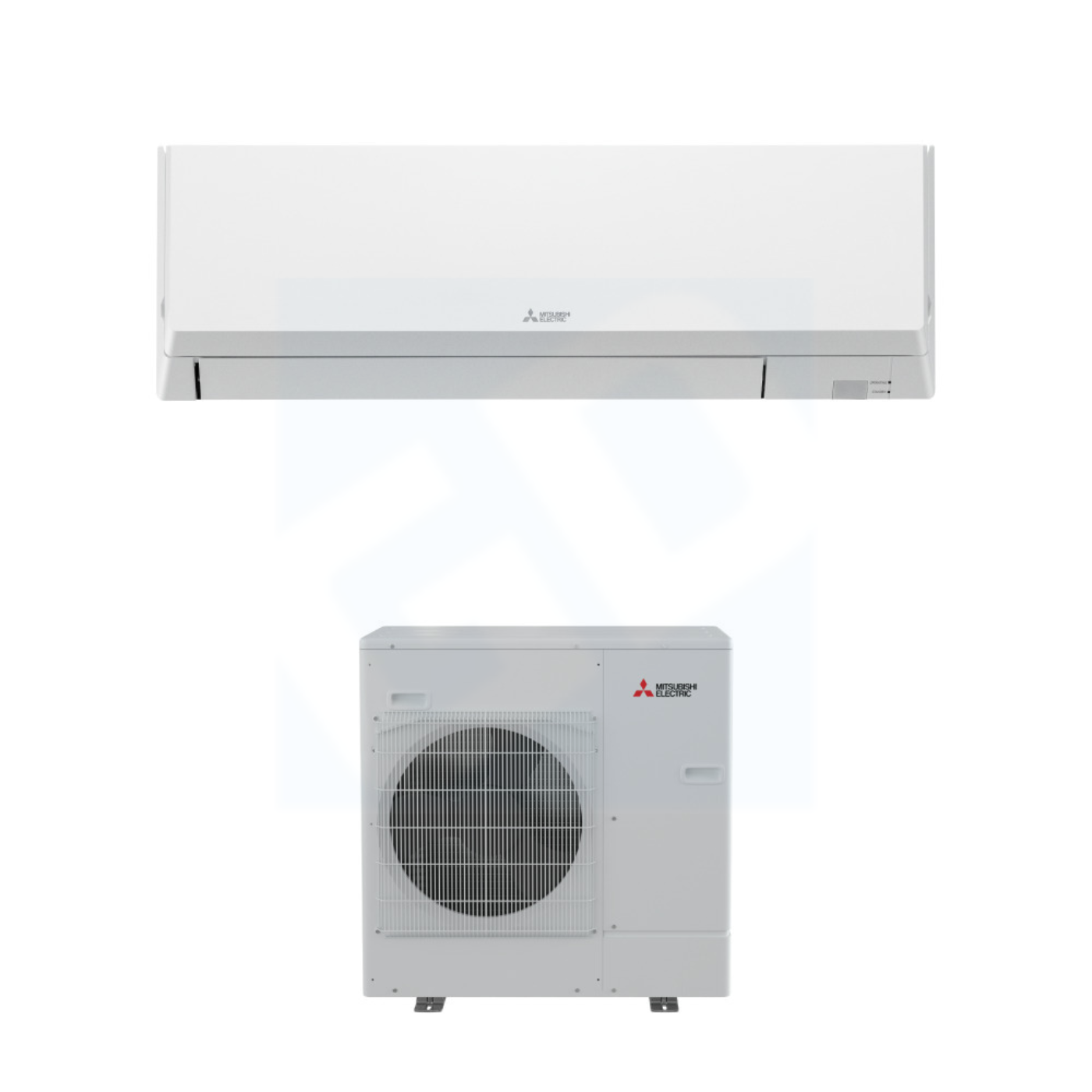 Mitsubishi PKA-AK24NL & PUZ-AH24NL 24,000 BTU 21.1 SEER2 Wall Mounted Heat Pump System - R454B - PKAAK24NL/PUZAH24NL