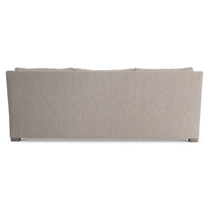 Modway Furniture Ventura Elegant Beige Fabric Sofa with Deep Seat Cushions & Contrasting Pillows