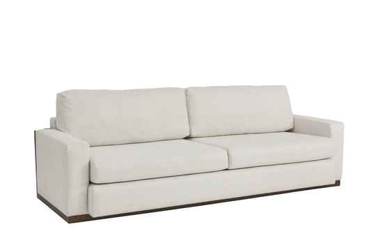 Modway Furniture Turner Sofa - Elegant Transitional Design in Rich Brown Finish for Timeless Living Room Comfort