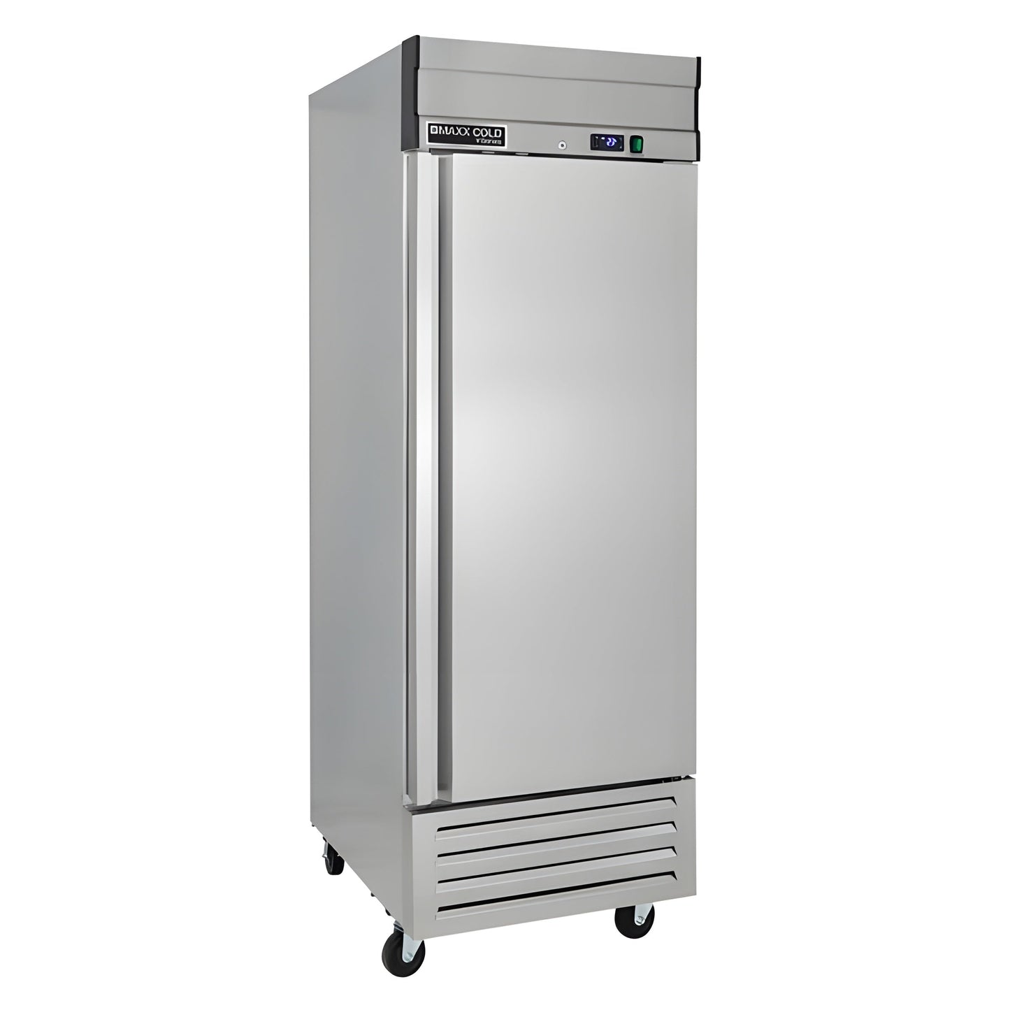 Maxx Cold V-Series 1 Door Reach-In Freezer, Bottom Mount, in Stainless Steel - MVF-23FDHC