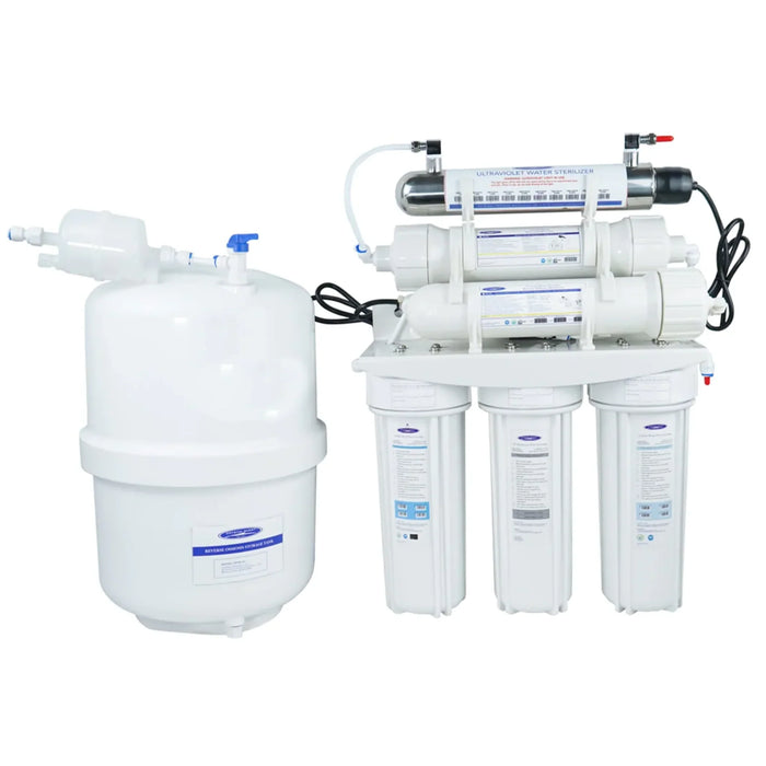 Crystal Quest Thunder Ultrafiltration/Reverse Osmosis Under Sink Water Filter | 4000M | 17 Stages of Filtration