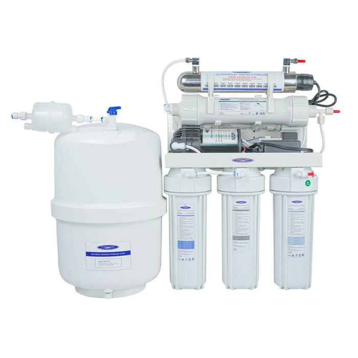 Crystal Quest Thunder Ultrafiltration/Reverse Osmosis Under Sink Water Filter | 4000MP | 17 Stages of Filtration