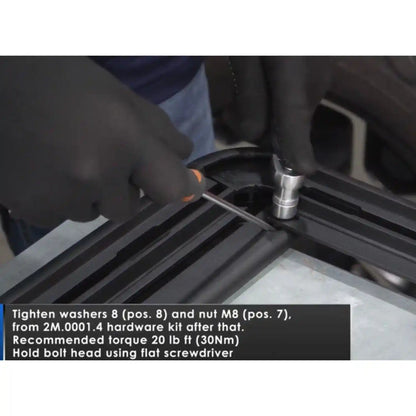 RIVAL Aluminum Roof Rack 2018+ Wrangler JL 4-Door | 2020+ Gladiator - 2M.2701.1