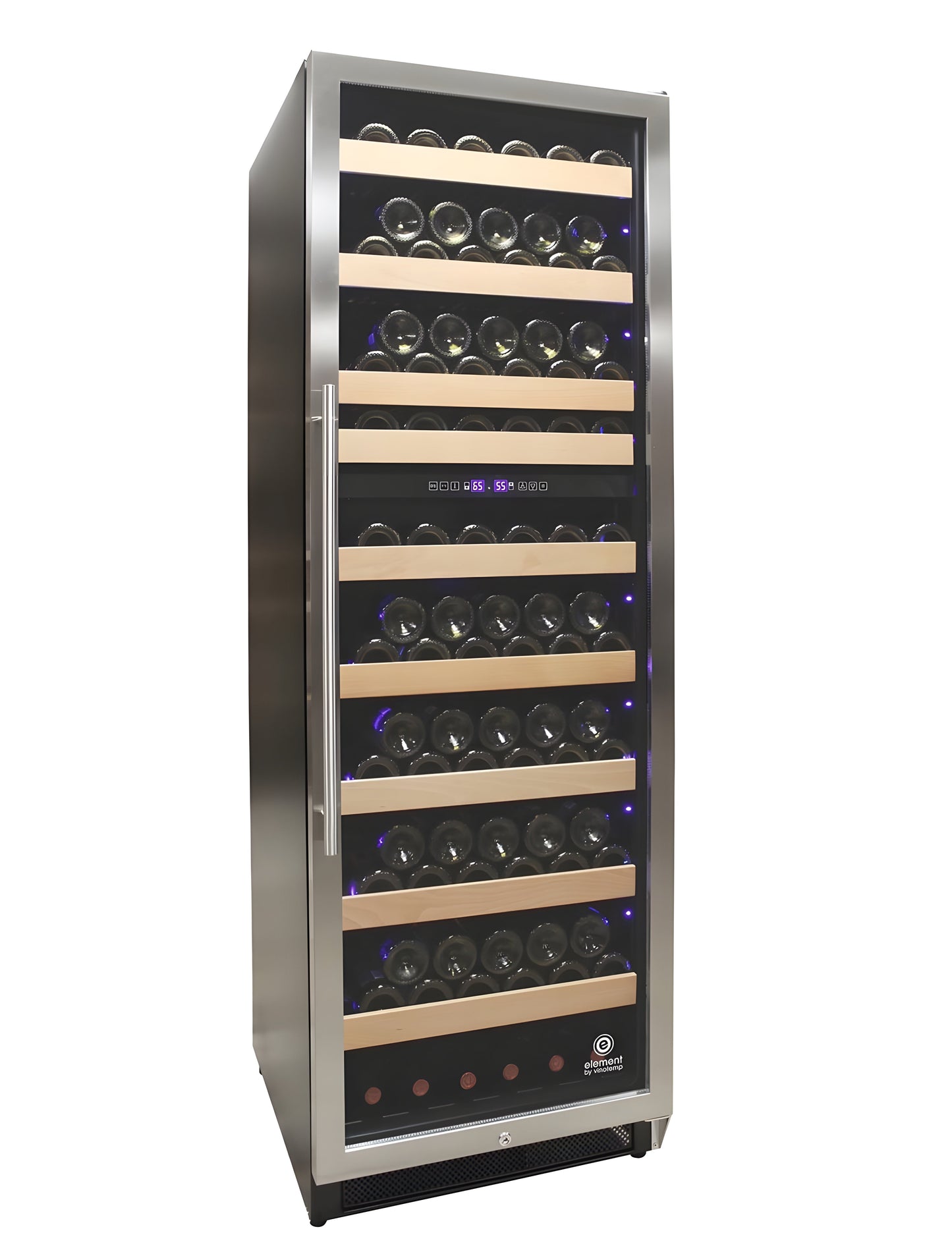 Vinotemp Connoisseur Series 168 Dual Zone Wine Cooler - EL-168WCST