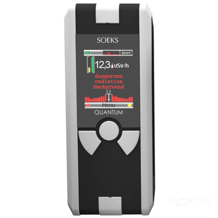 SOEKS QUANTUM Professional Radiation Detector Dosimeter (2 Geiger Muller Tubes)