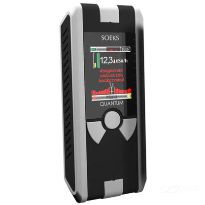 SOEKS QUANTUM Professional Radiation Detector Dosimeter (2 Geiger Muller Tubes)