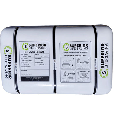 Superior ISO Wave Racer Life Raft, 4 - 12 Person - IWR-4HV2