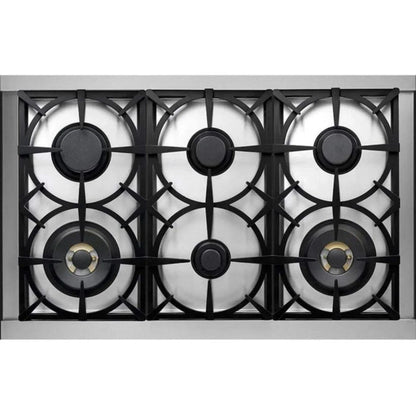 Superiore Next 30-Inch Dual Fuel Freestanding Range in Stainless Steel - RN301SPS_S_