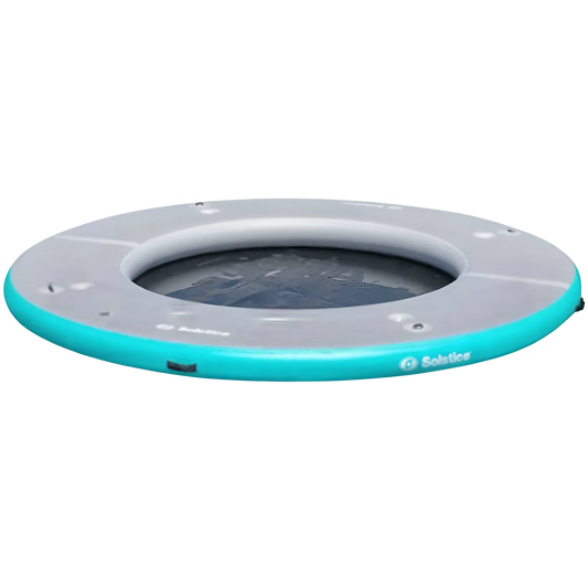 Swimline Solstice 38100 10 x 10 ft. Circular Floating Lounge Dock New - 38100