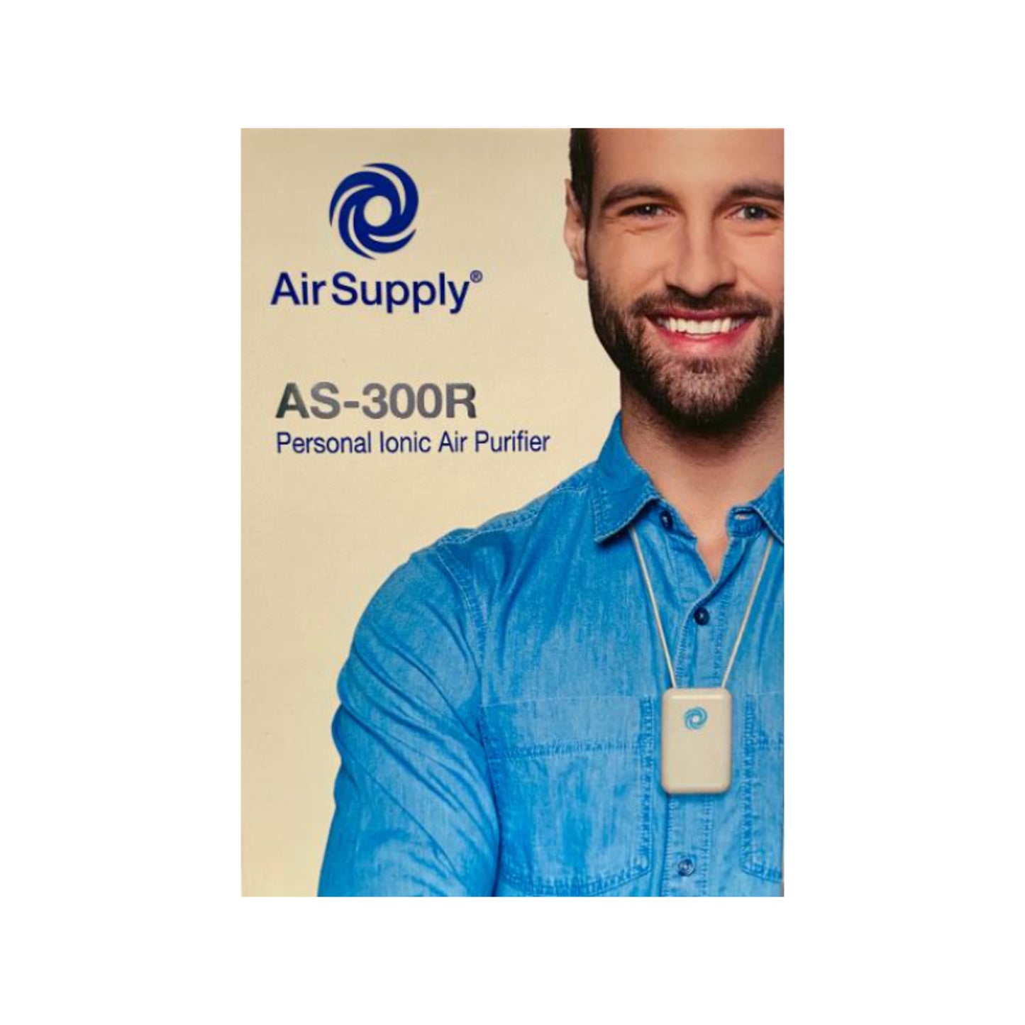 Wein Air Supply® Rechargeable AS-300R Wearable Ionic Air Purifier