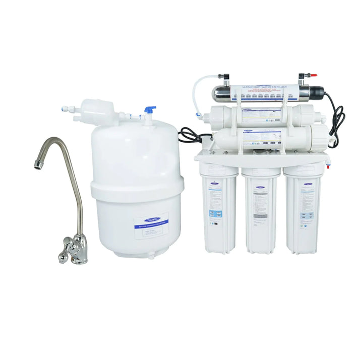 Crystal Quest Thunder Ultrafiltration/Reverse Osmosis Under Sink Water Filter | 3000M | 16 Stages of Filtration