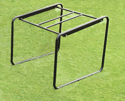 Trigon Sports 3 Man Lineman Chute, Black Powder Coat - FLC3