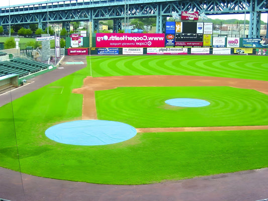 Trigon Sports 30 ft. Round Field Saver Heavyweight Cover, 18 oz - BHVYCV30