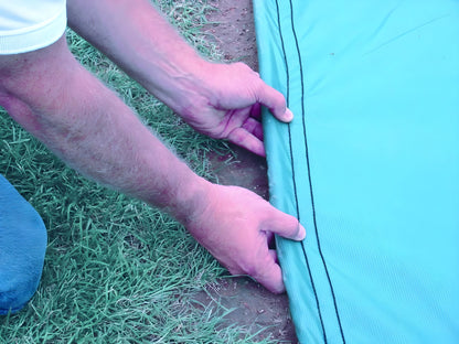 Trigon Sports 26 ft. Round Field Saver Heavyweight Cover, 18 oz - BHVYCV26