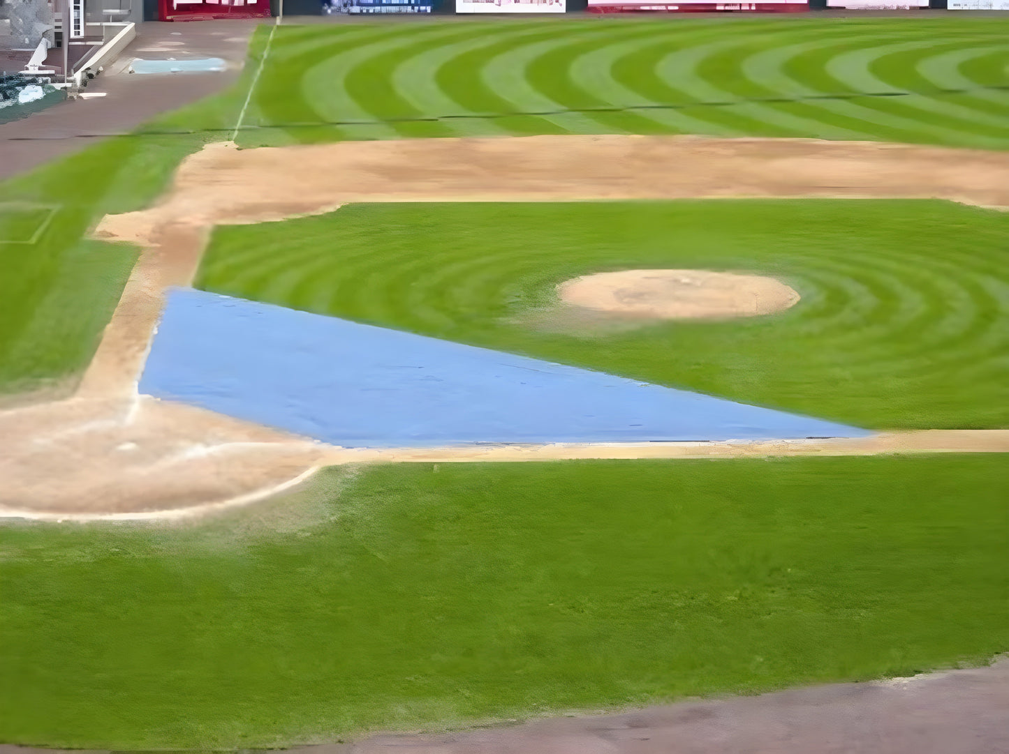 Trigon Sports  15 x 20 x 50 ft. Field Saver Standard Mesh Cover - BVCM50