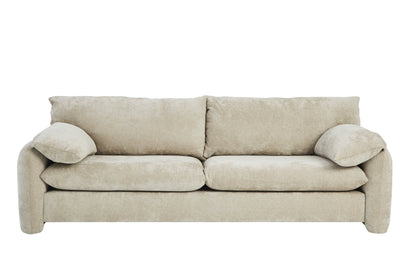 Modway Furniture Whistler Sofa - Contemporary Sand Upholstered Design with Removable Cushions & Pillow Top Arms