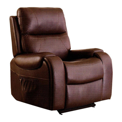 UltraCozy UC671 by UltraComfort Medium Zero Gravity Power Recliner - UC671-PL-CORK