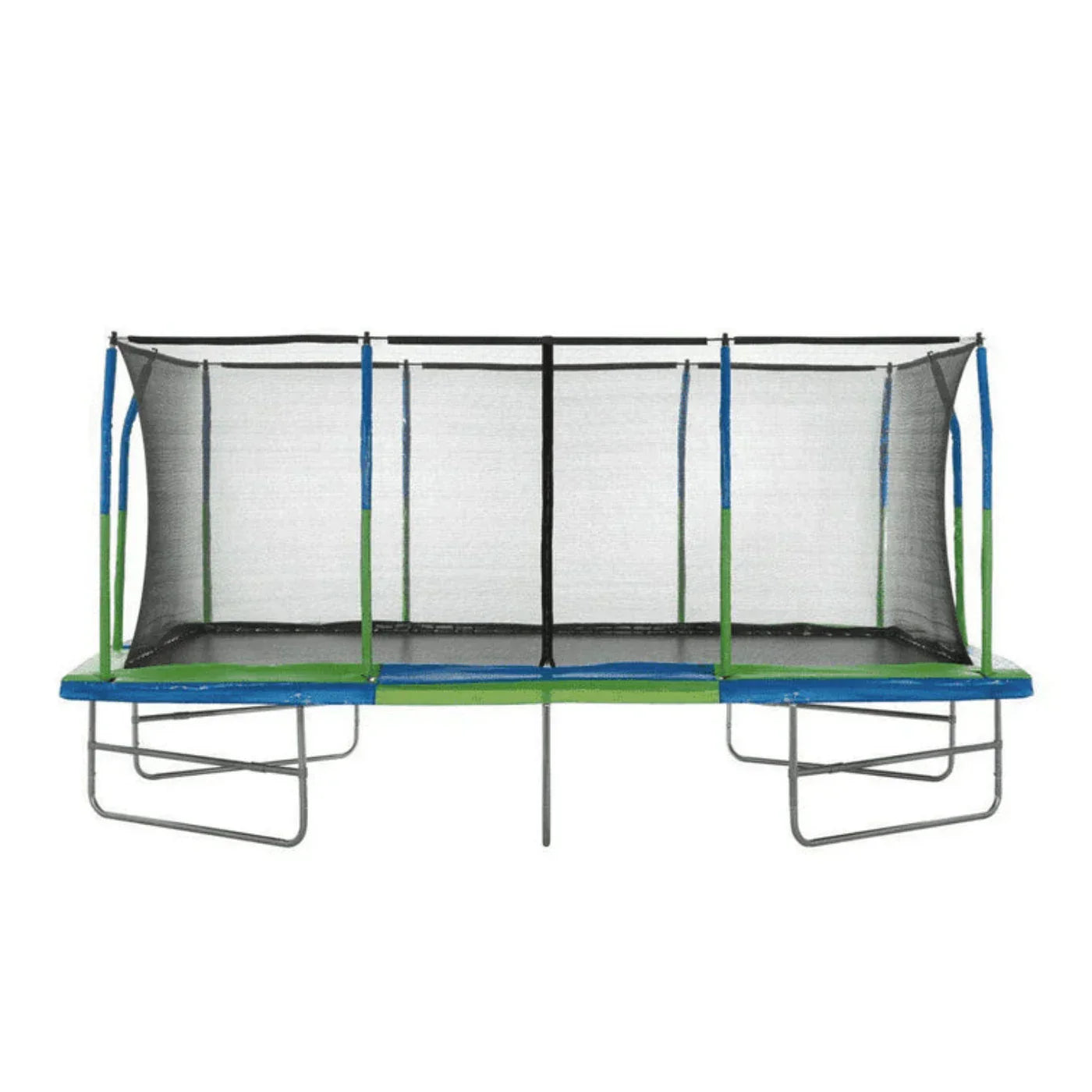 Upper Bounce Rectangle Trampoline 10 X 17 Ft Mega Incl. Enclosure - Ub03ec-1017e