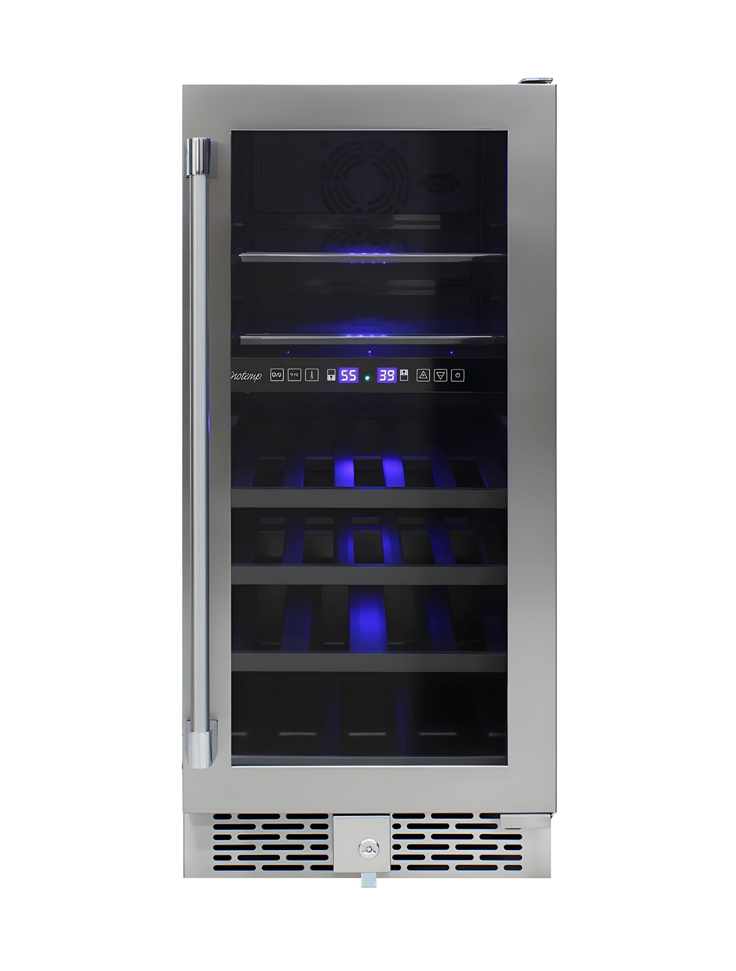 Vinotemp 15-Inch Outdoor Dual-Zone Wine & Beverage Cooler - VT-OUTDR15GD
